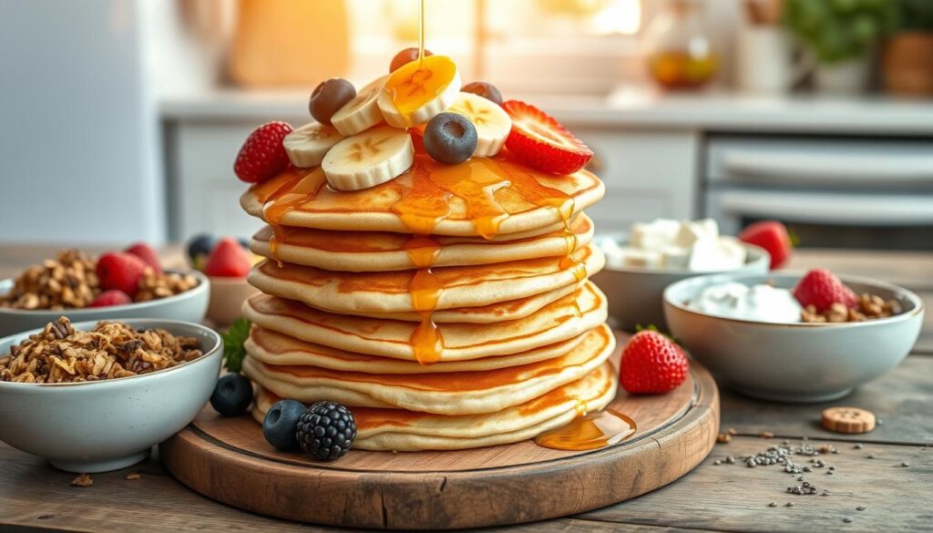 Pancakes véganes