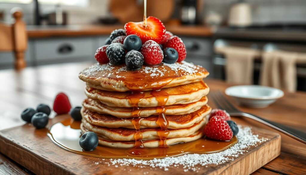 Pancakes à l'avoine : une option plus saine et tout aussi délicieuse