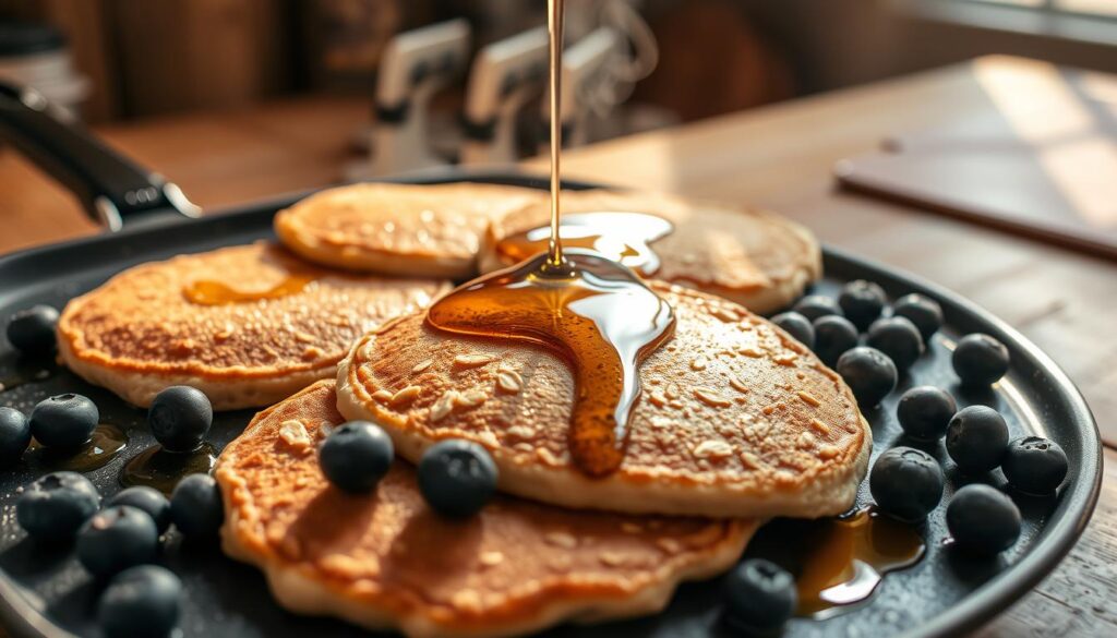 Pancakes à l'avoine : une option plus saine et tout aussi délicieuse