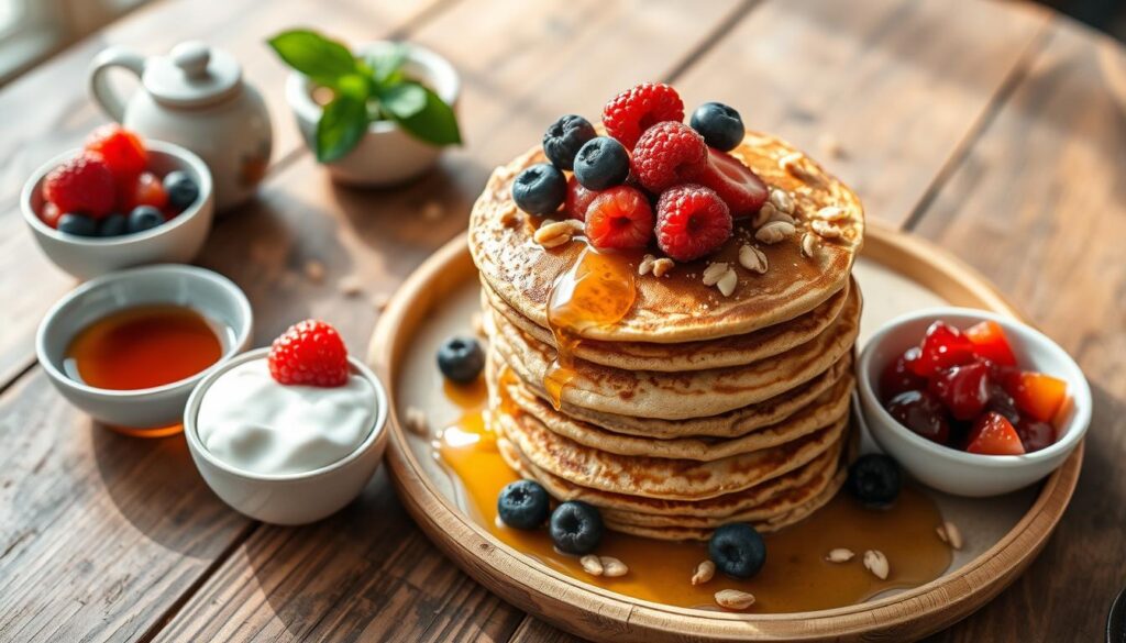 Pancakes à l'avoine : une option plus saine et tout aussi délicieuse