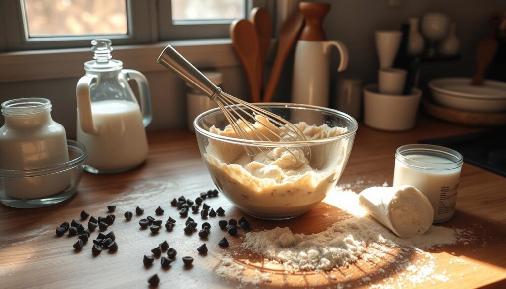 Pancakes au chocolat