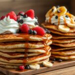 Idées de toppings gourmands pour des pancakes parfaits